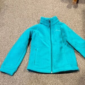 Columbia Kids' Green/Teal Fleece Jacket